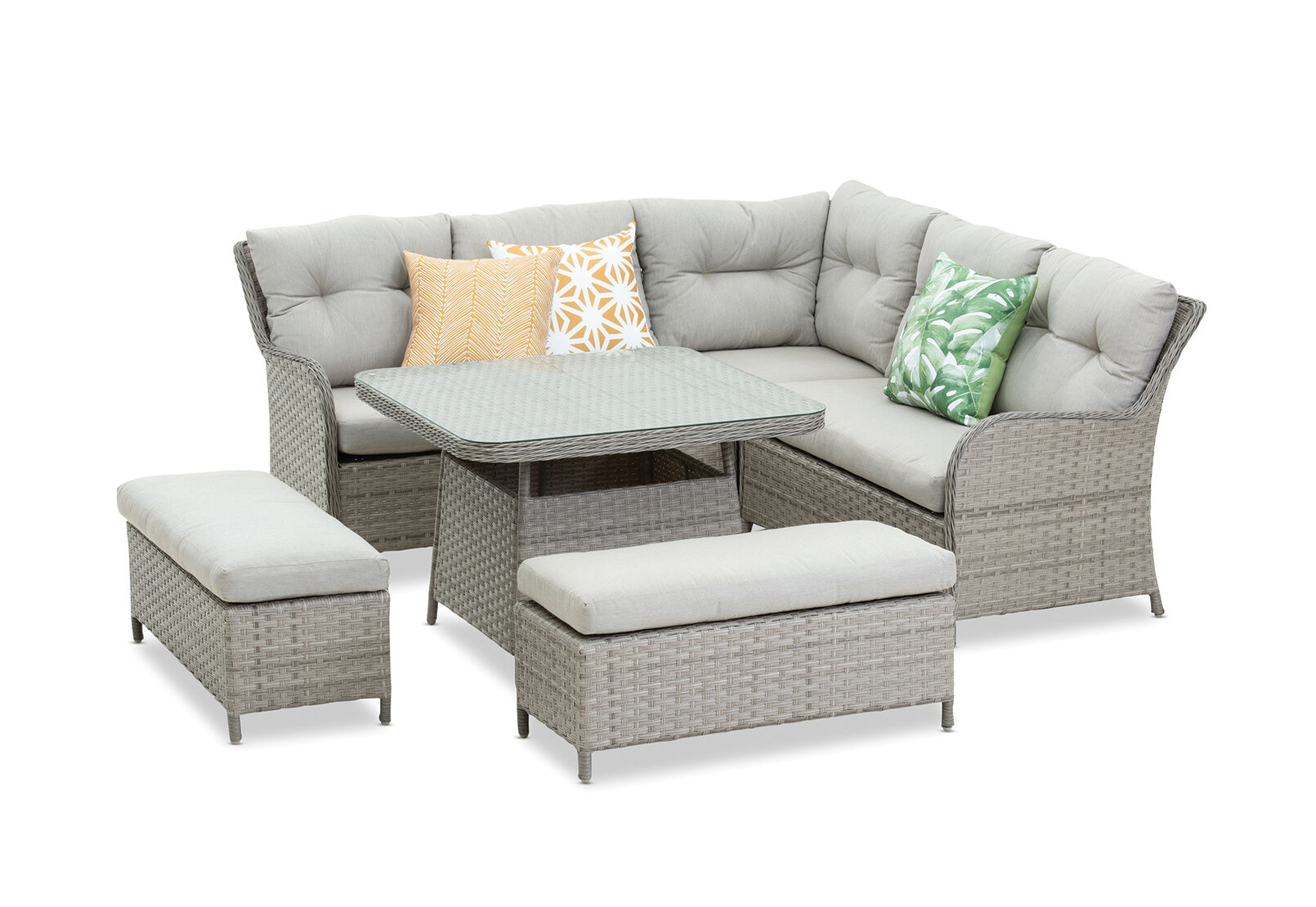 AQUATA - Outdoor Lounge Dining Setting AQUATA