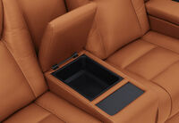SENTINAL MK2 LEATHER - 5 Piece Corner with LHF Console SENTINAL MK2 LEATHER