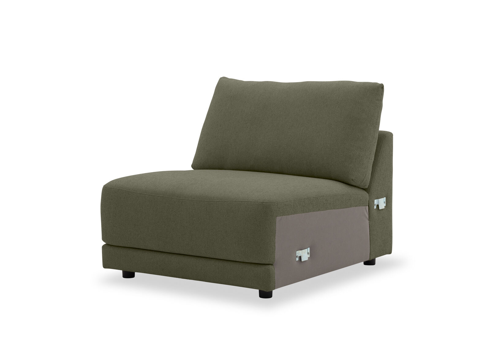 GREEN VARLEY FABRIC Modular Armless Chair (Fabric)