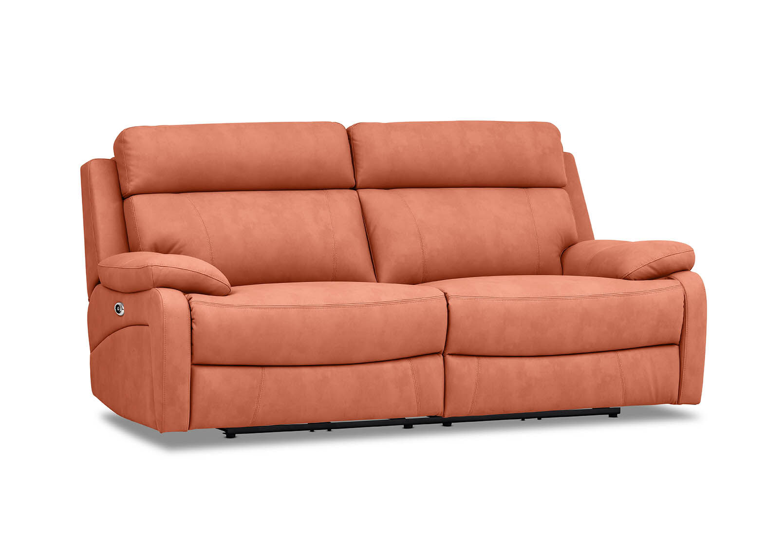 LYNCOLN - Fabric 2.5 Seat Sofa with Inbuilt Electric Recliners LYNCOLN