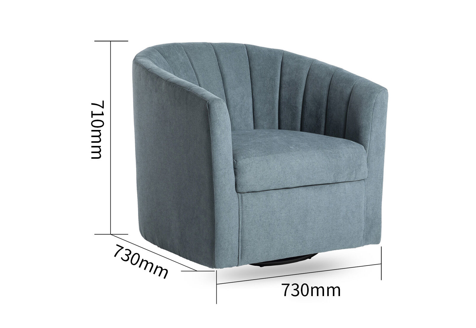 STOKES - Swivel Accent Chair STOKES
