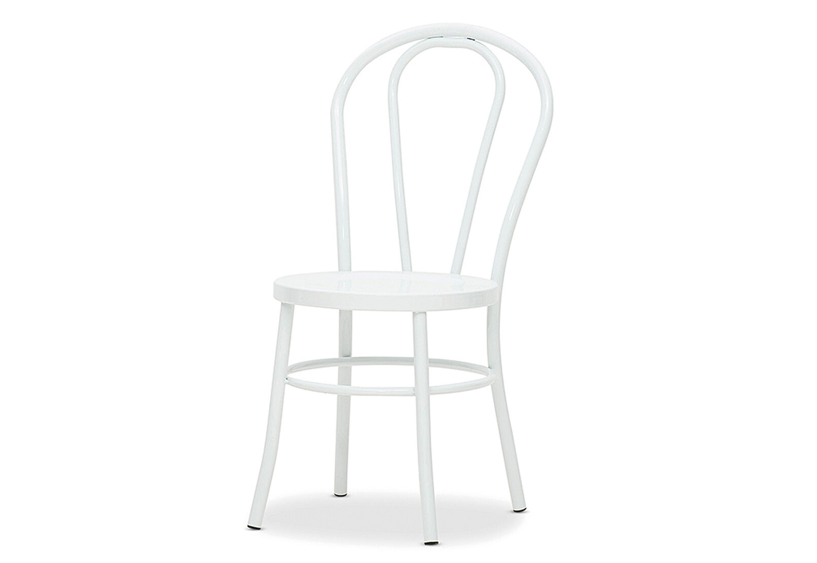 white bentwood replica dining chair  amart furniture