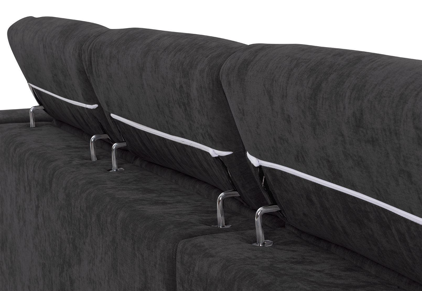 DARIO FABRIC - 3 Seater LHF Chaise DARIO FABRIC