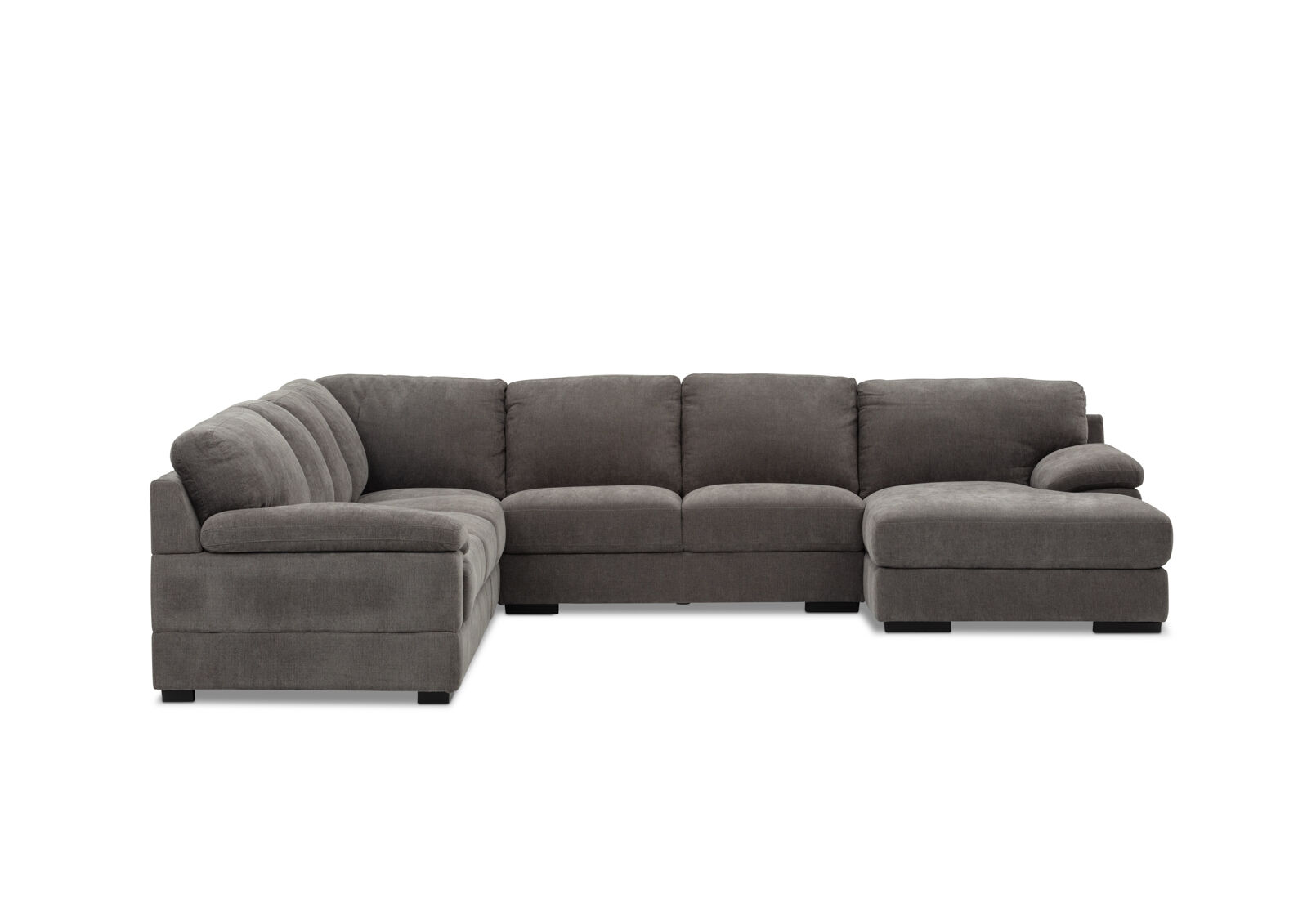 CANDACE FABRIC - 7 Seater Corner RHF Chaise CANDACE FABRIC