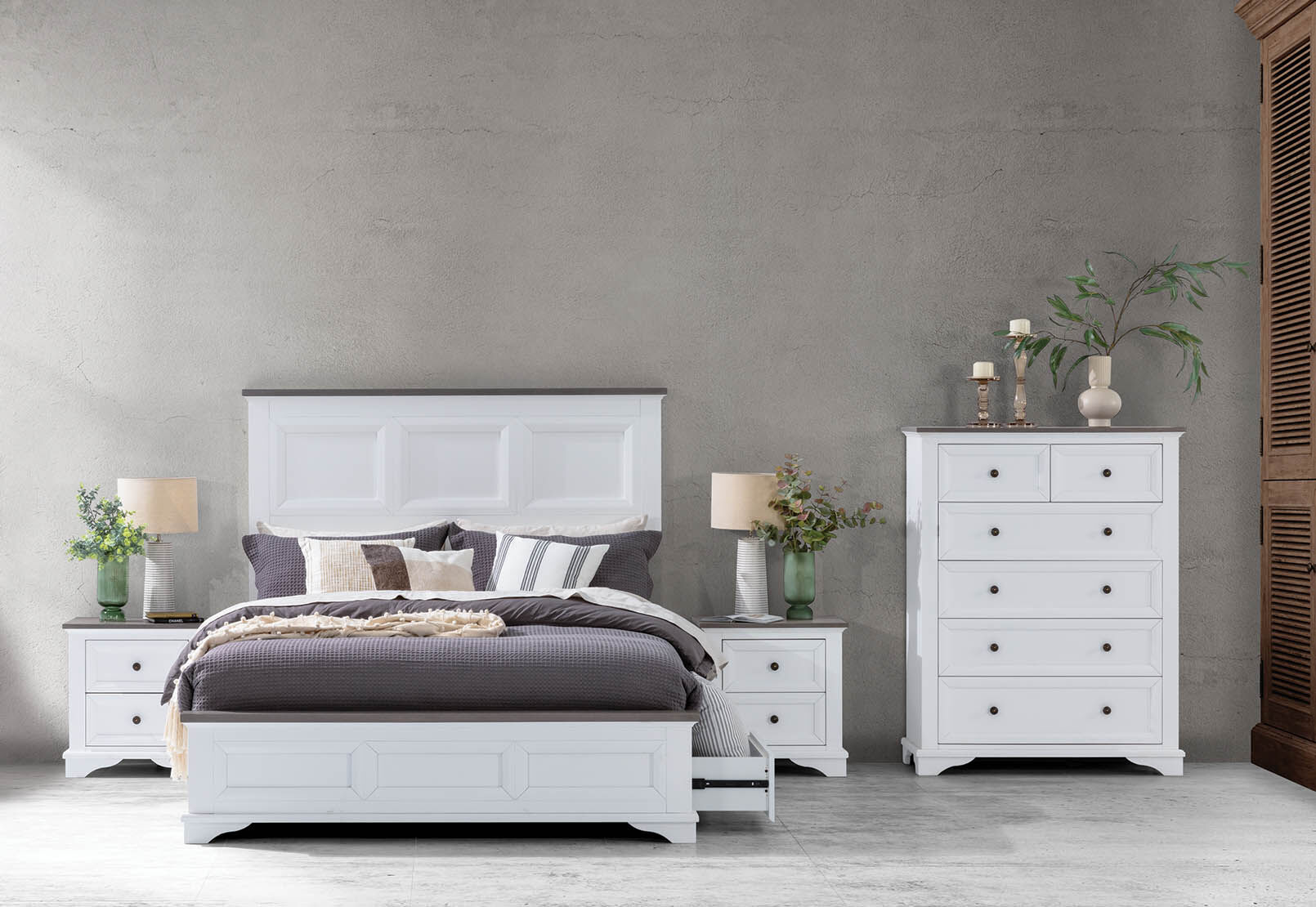 White bedroom suites sales for sale