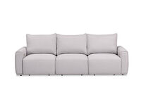 MIKAELA - 3 Seater with Sliding Electric Chaise MIKAELA