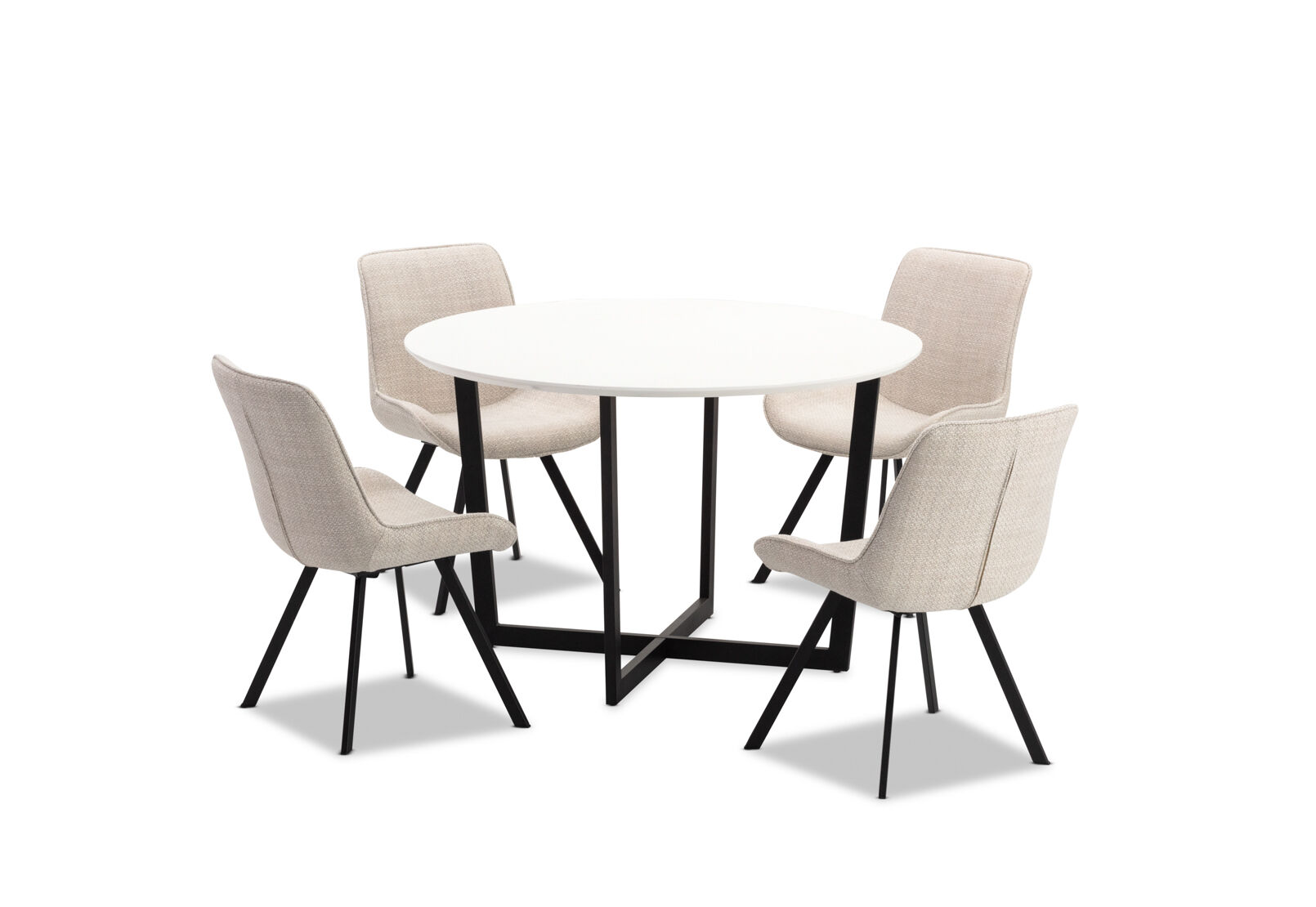 PREEDA - 5 Piece Suite with Vesta Dining Chairs. PREEDA