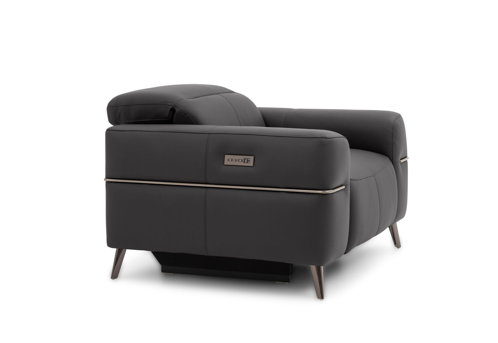 SERAFINI LEATHER - Electric Recliner Leather SERAFINI LEATHER