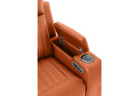 THANE LEATHER - 2 Seater with 2 Inbuilt Electric Recliners THANE LEATHER
