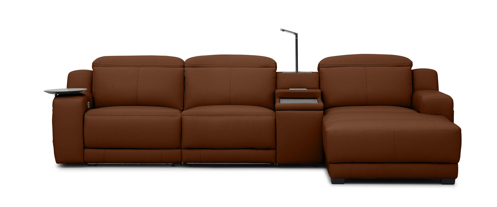 CASSIUS MK2 LEATHER - 3 Seater RHF Chaise CASSIUS MK2 LEATHER