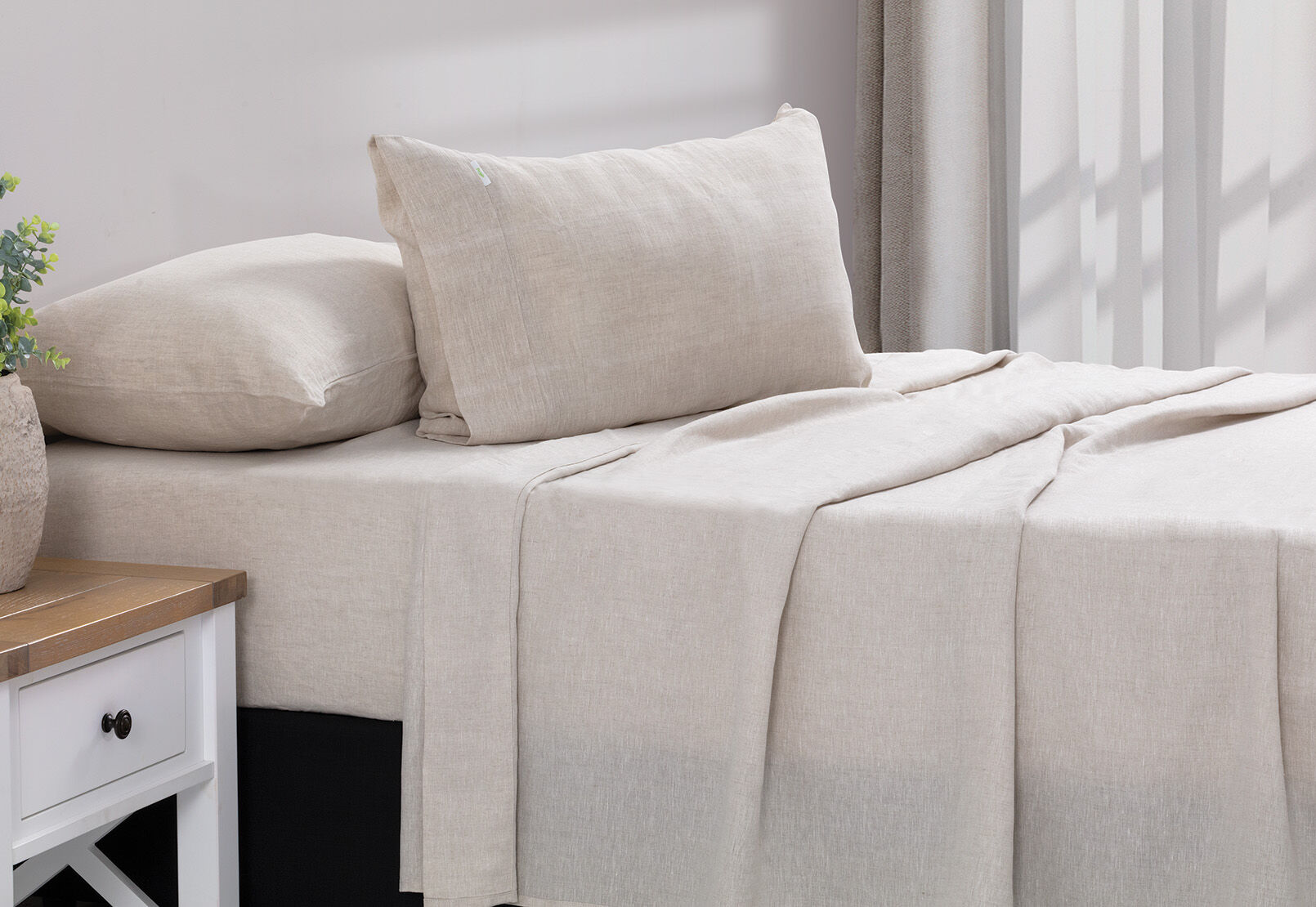 KING SHEET SET - Deep Wall French Linen Sheet Set KING SHEET SET