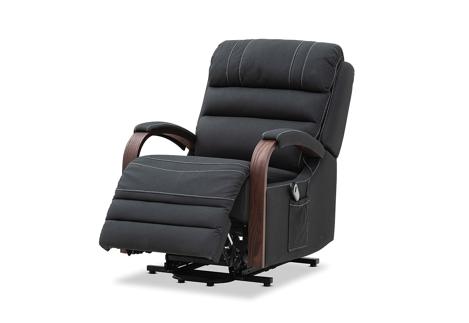 Steel Eldridge Fabric Electric Lift Chair Amart Furniture