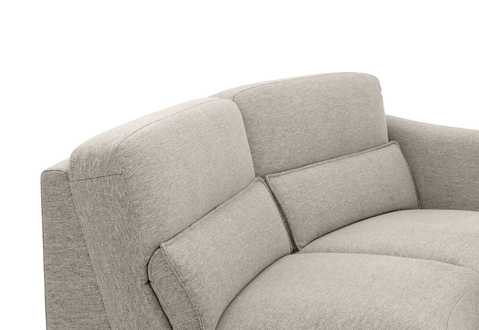 ELISEO FABRIC - 2 Seater RHF Curved Chair ELISEO FABRIC
