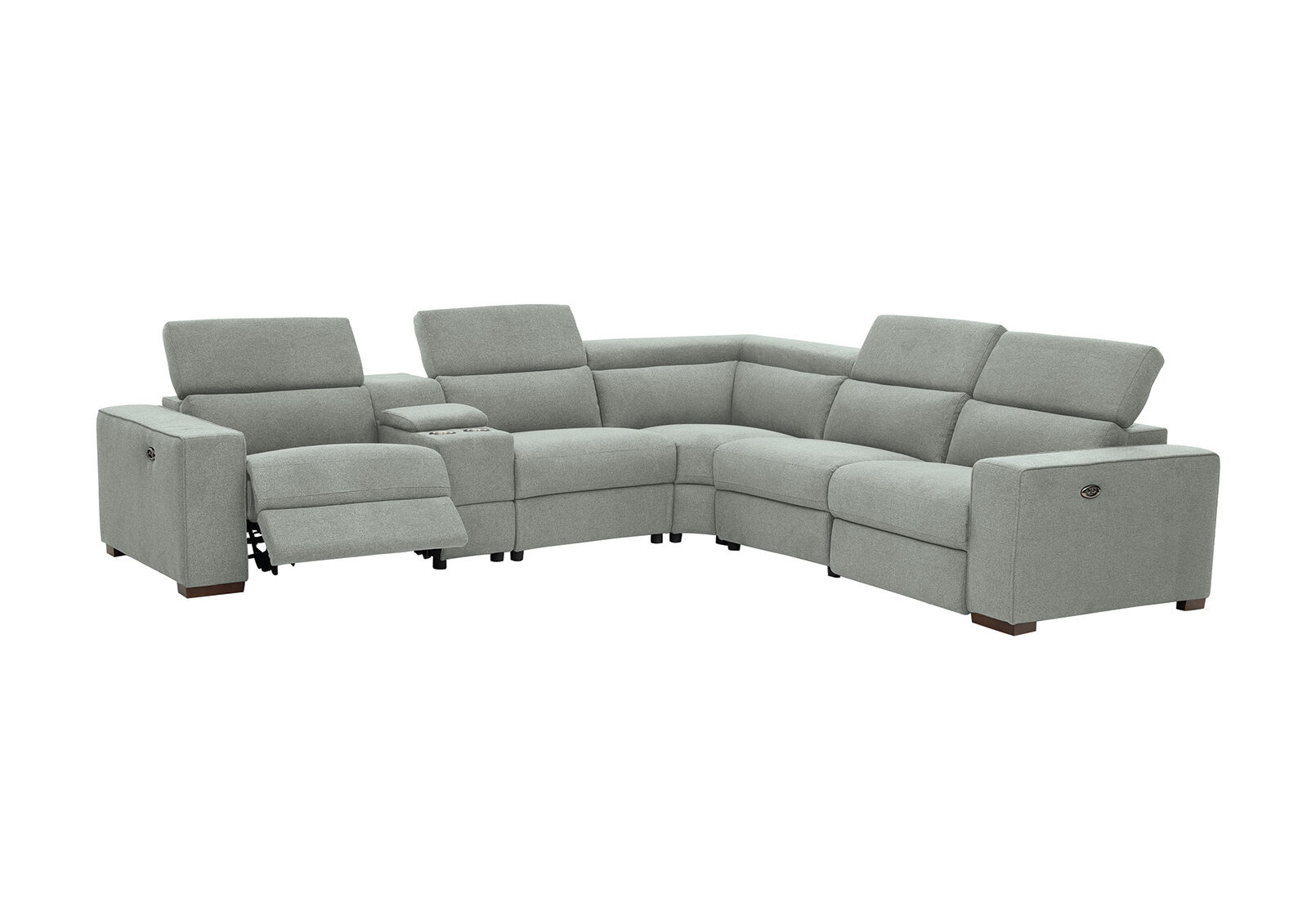 Corner suite store with recliners