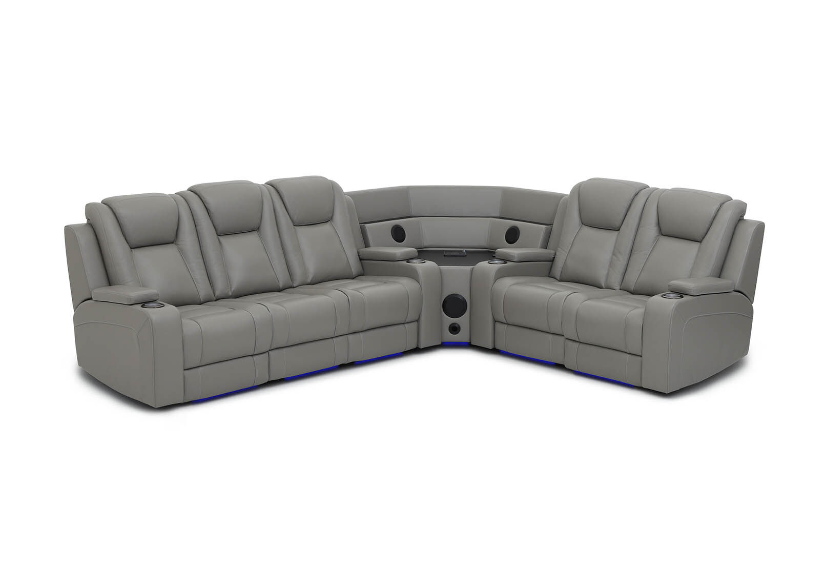 SENTINAL MK2 LEATHER - 5 Piece Corner with RHF 3 Seater SENTINAL MK2 LEATHER