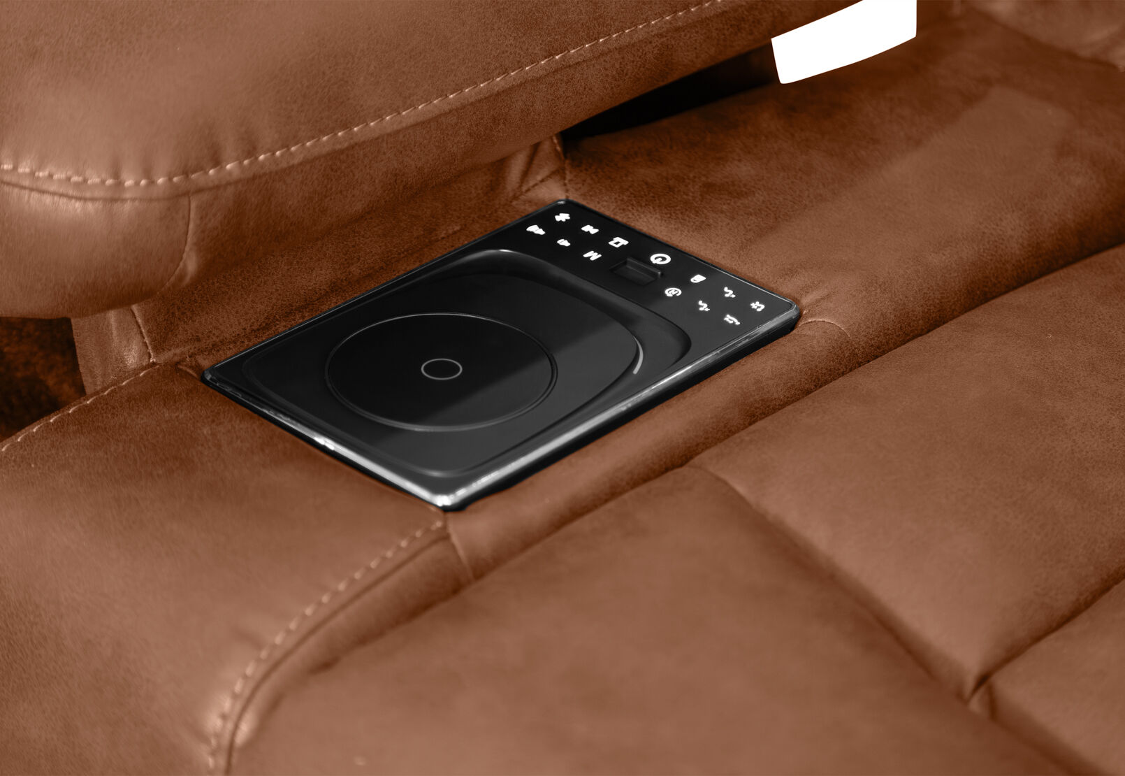 HOLLYWOOD FABRIC - Media Electric Recliner HOLLYWOOD FABRIC