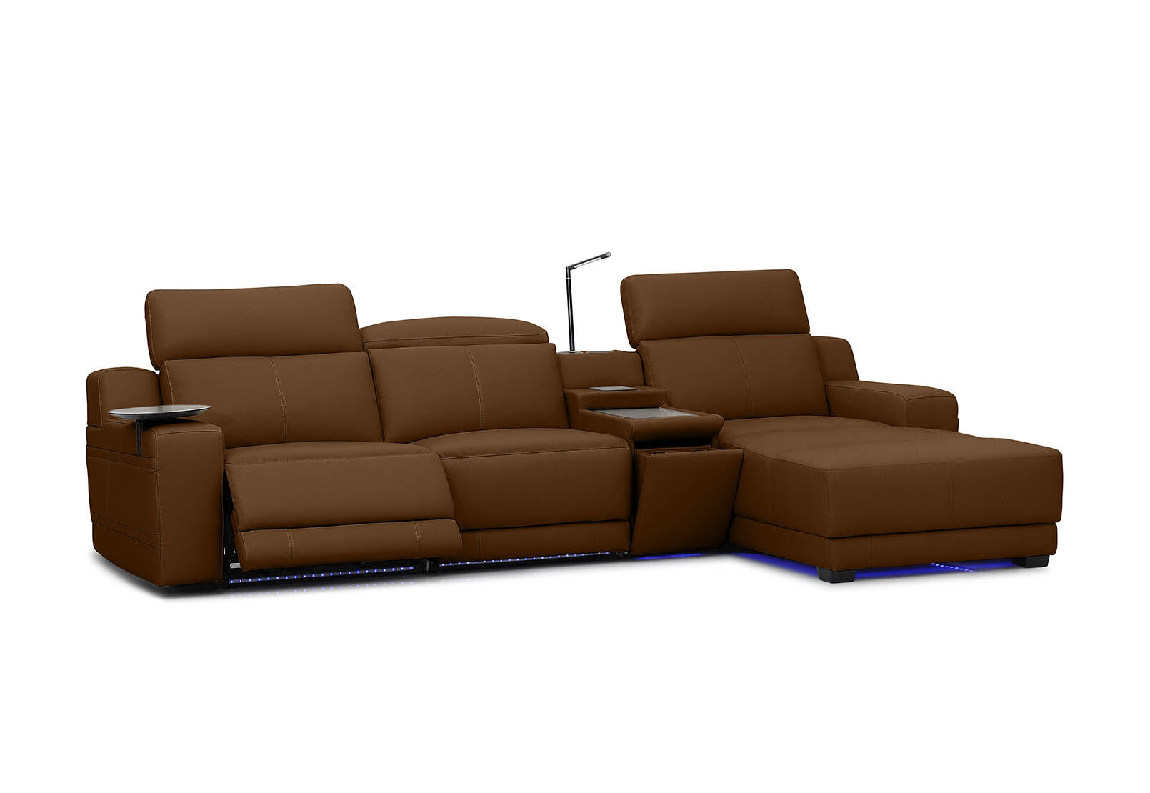 CASSIUS MK2 LEATHER - 3 Seater RHF Chaise CASSIUS MK2 LEATHER