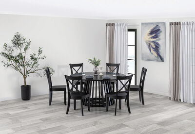 TORENTO - 7 Piece Dining Suite with Echuca Chairs
