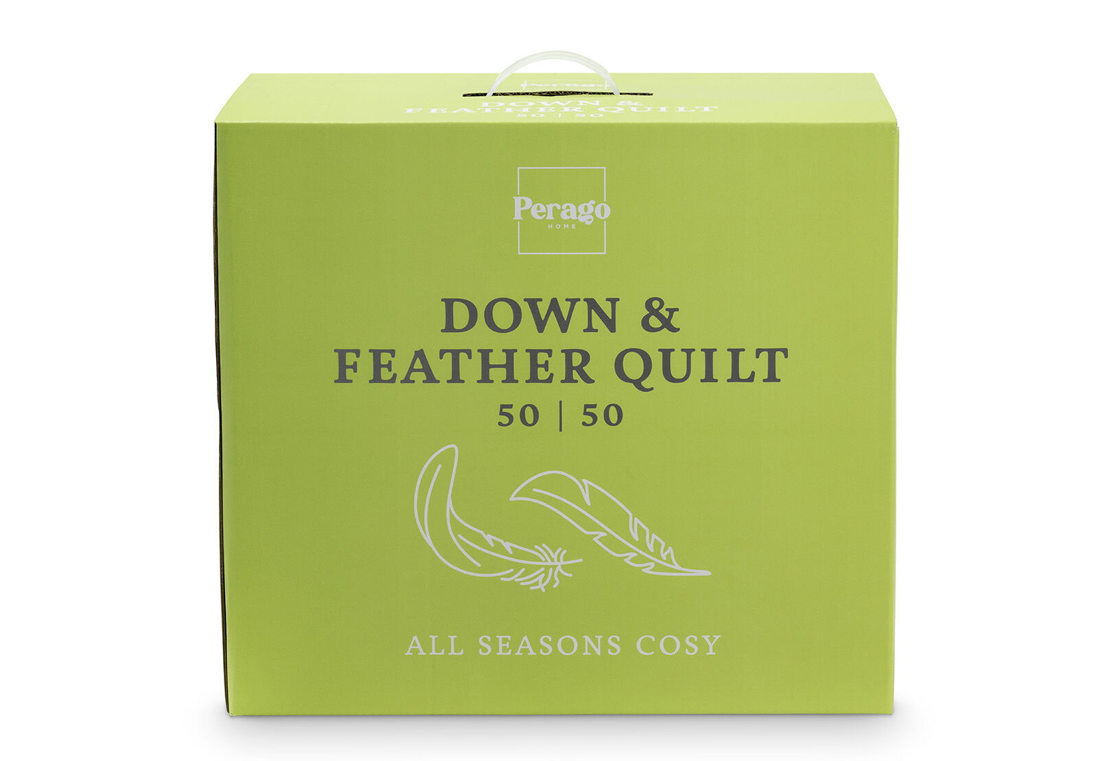 PERAGO HOME DOWN FEATHER - Queen Duck Down and Feather Quilt PERAGO HOME DOWN FEATHER