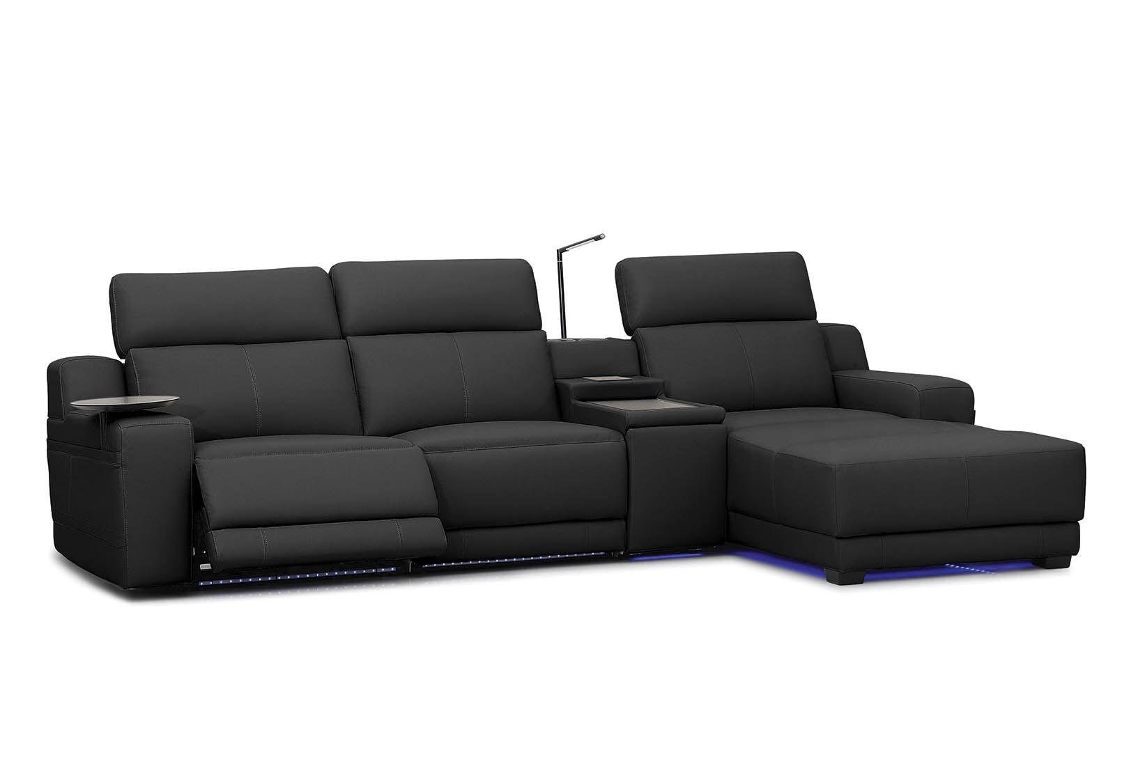 CASSIUS MK2 LEATHER - 3 Seater RHF Chaise CASSIUS MK2 LEATHER