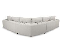 ARETHA FABRIC - Corner Lounge with Electric Recliner ARETHA FABRIC