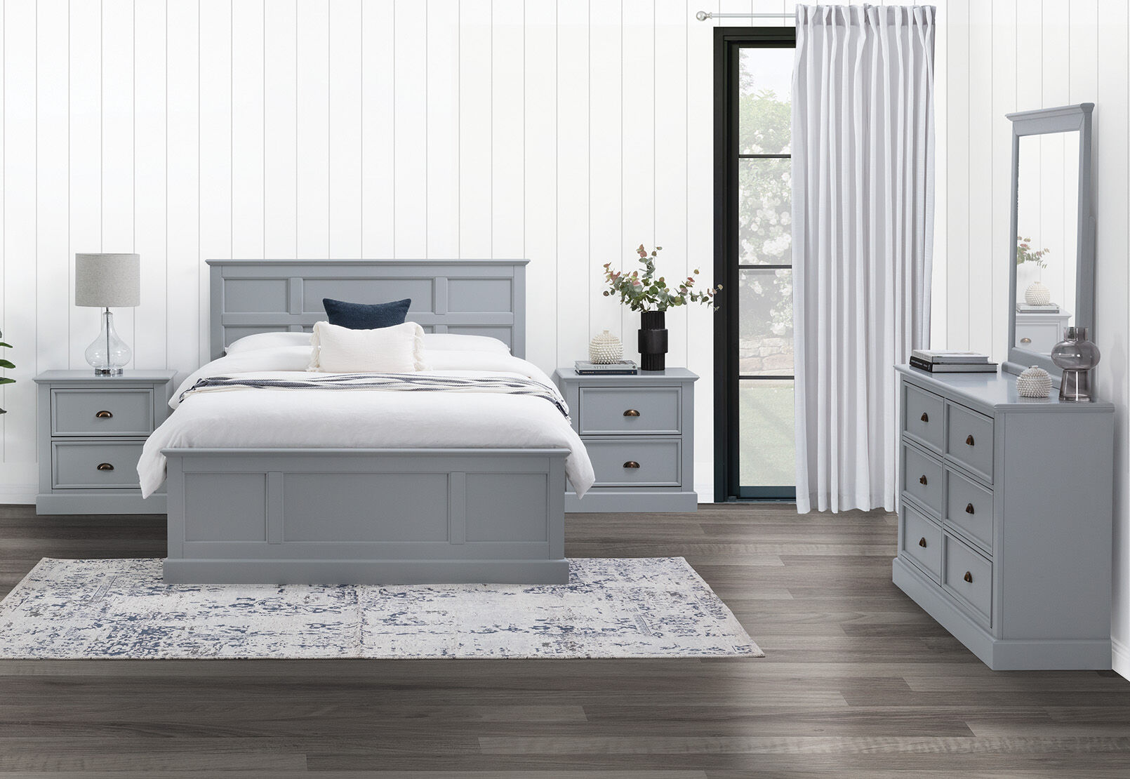 CHRYSTELLE - Dresser with Mirror CHRYSTELLE