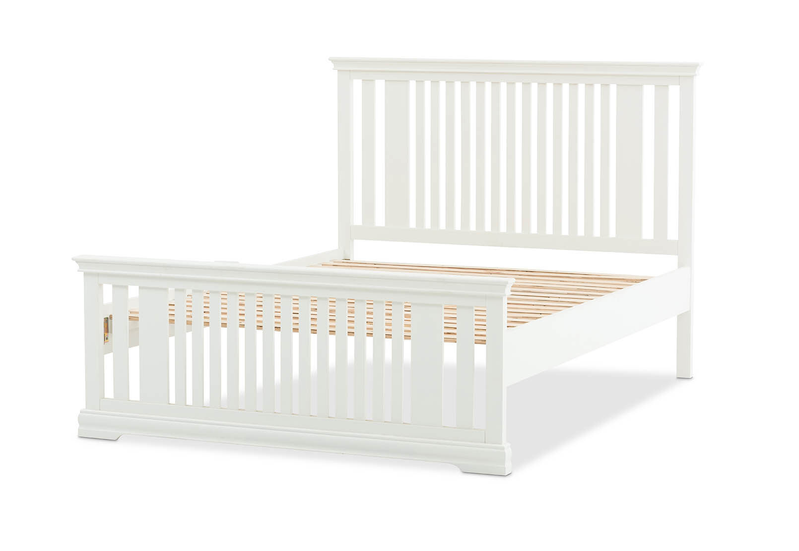 WHITE YAMBA Queen Bed