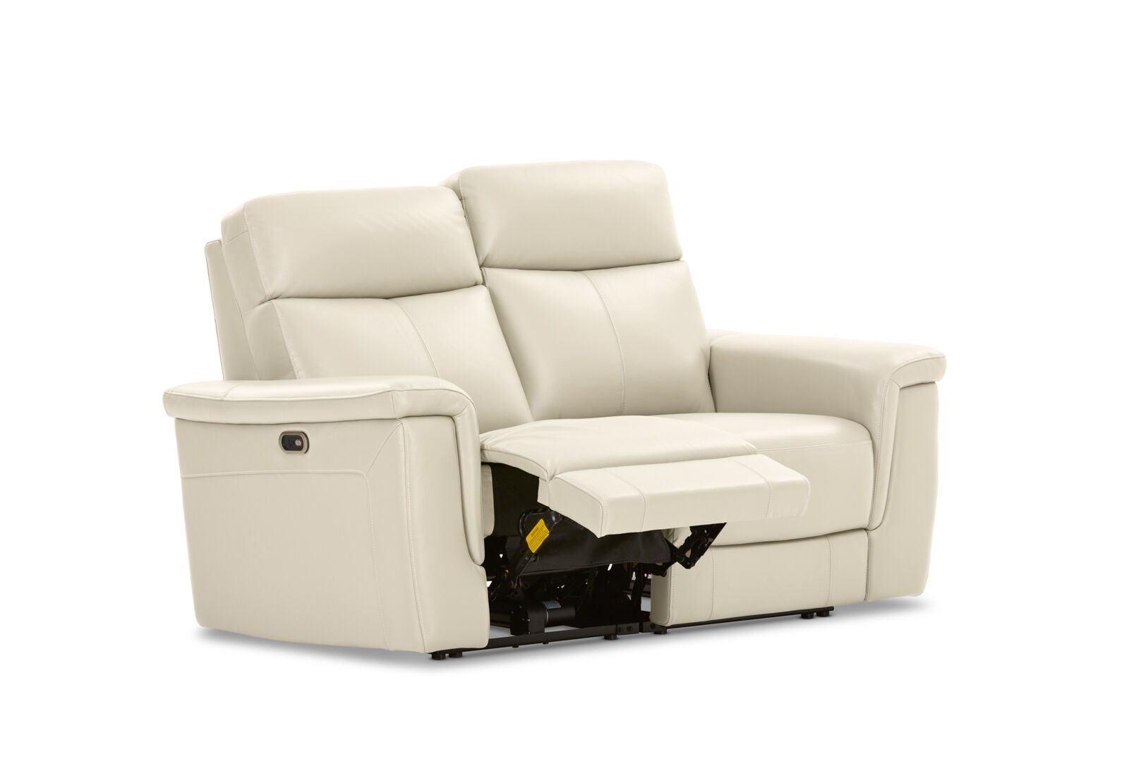 SERGIO LEATHER - 2 Seater with Electric Recliners SERGIO LEATHER
