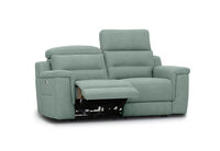 JEFFRIES FABRIC - 2 Seater Electric Recliners JEFFRIES FABRIC