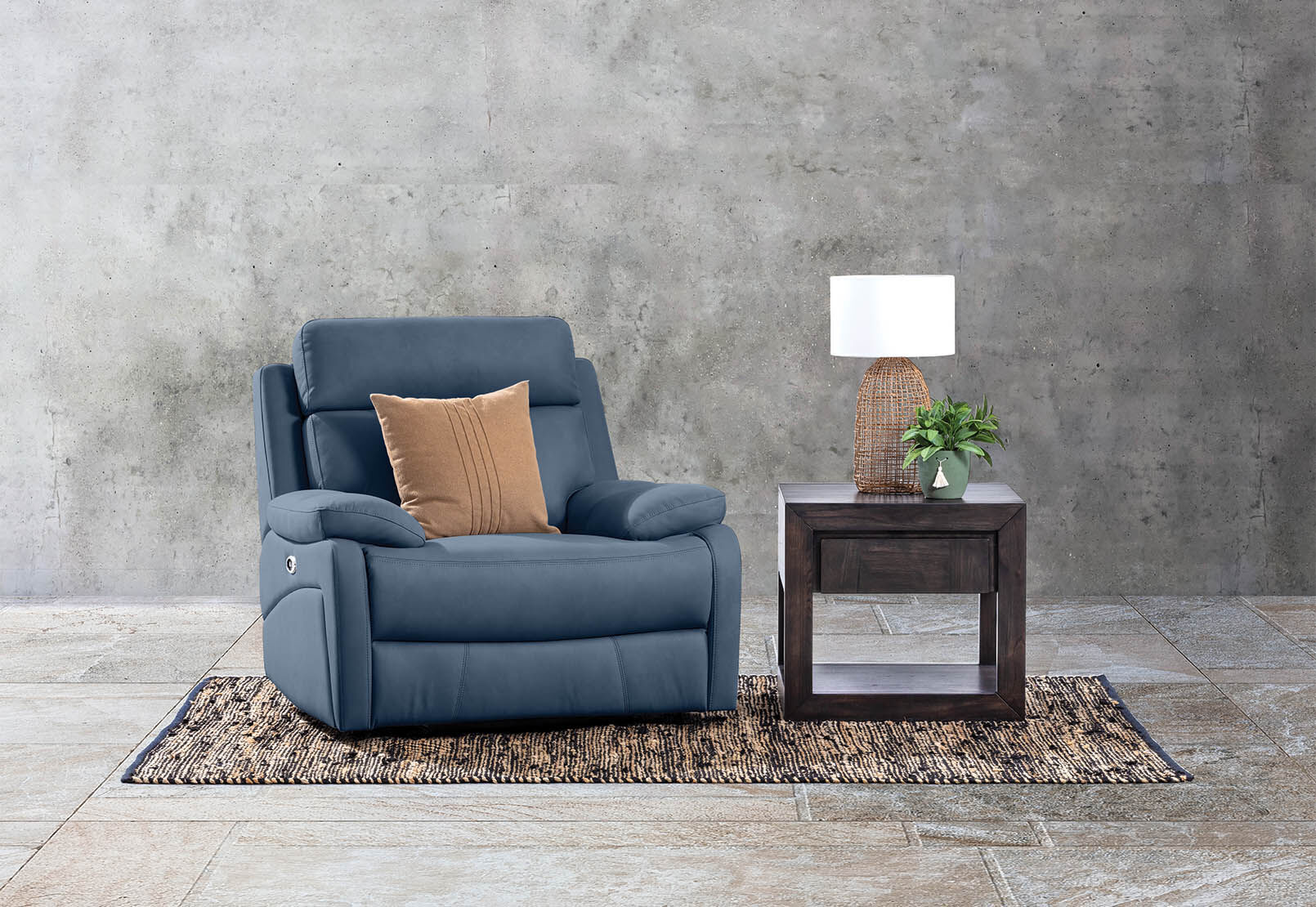 LYNCOLN - Fabric Electric Recliner LYNCOLN