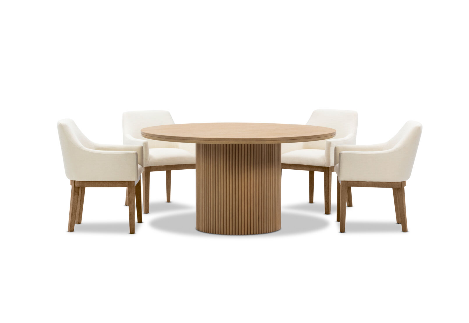 MIRAN - 7 Piece 1500 Dining Suite with Armondo Dining Chairs MIRAN