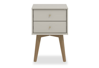 FIELDS - 2 Drawer Bedside Table