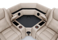 SENTINAL MK2 LEATHER - 4 Piece Corner with LHF Console SENTINAL MK2 LEATHER