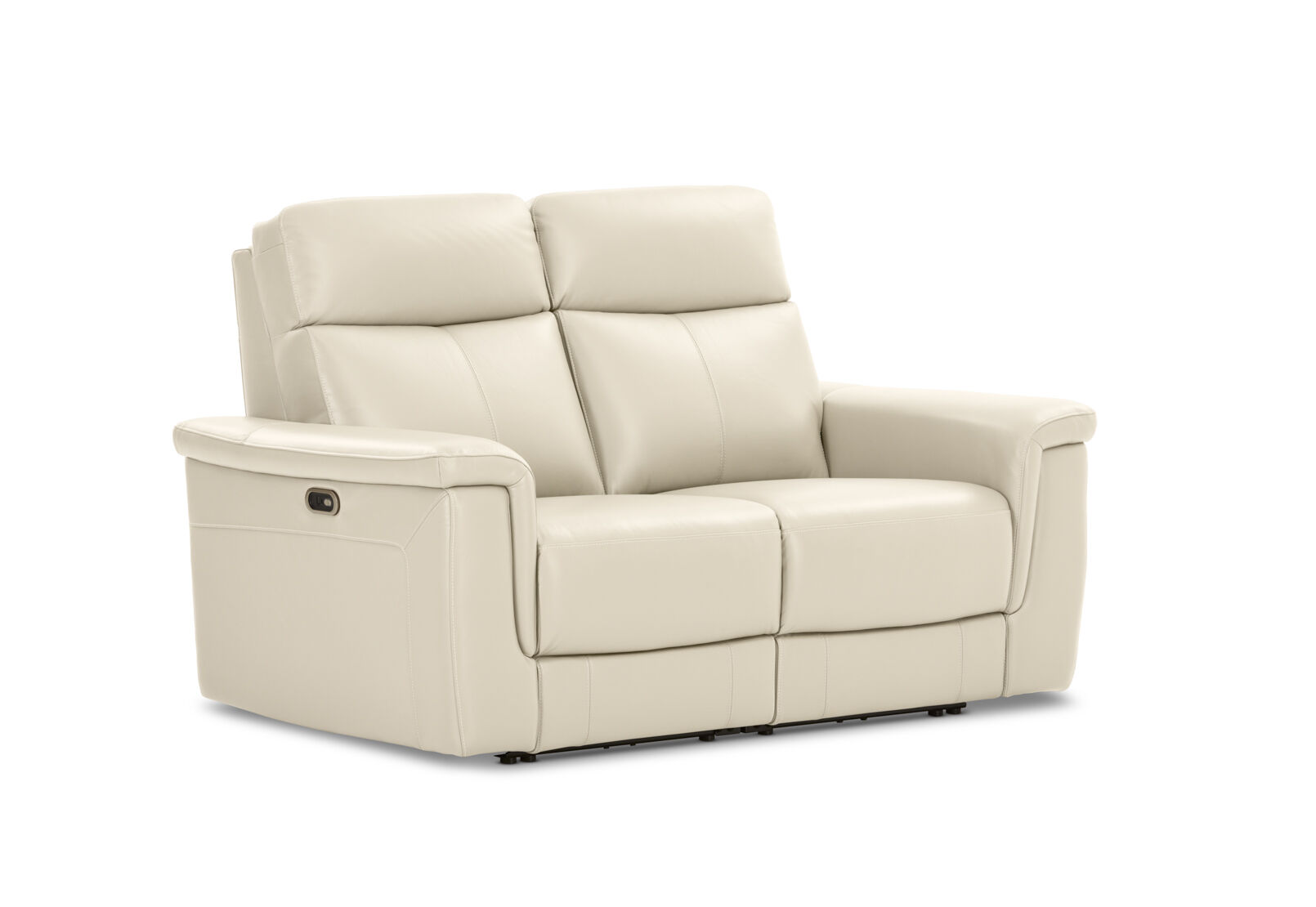 SERGIO LEATHER - 2 Seater with Electric Recliners SERGIO LEATHER
