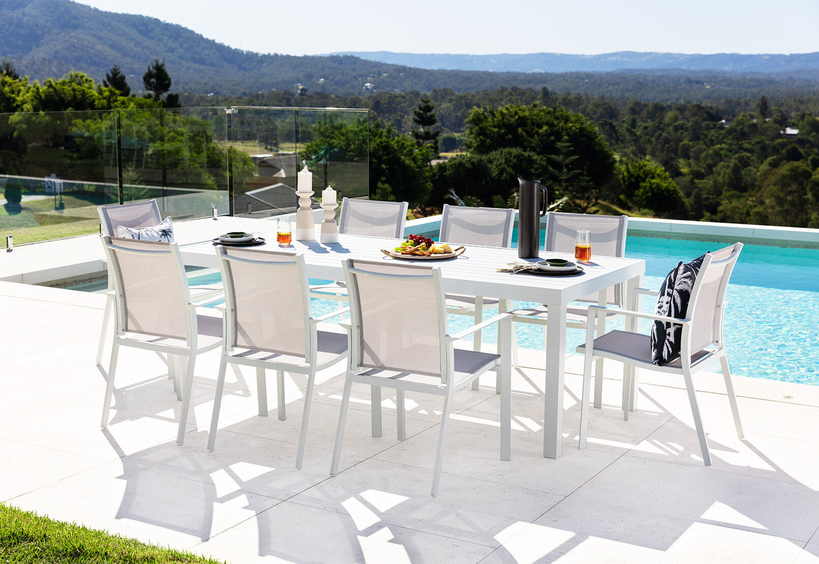 9 piece outdoor hotsell table and chairs