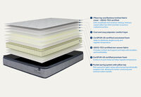 DREAM ELEGANCE 2500 SERENE - King Single Mattress DREAM ELEGANCE 2500 SERENE