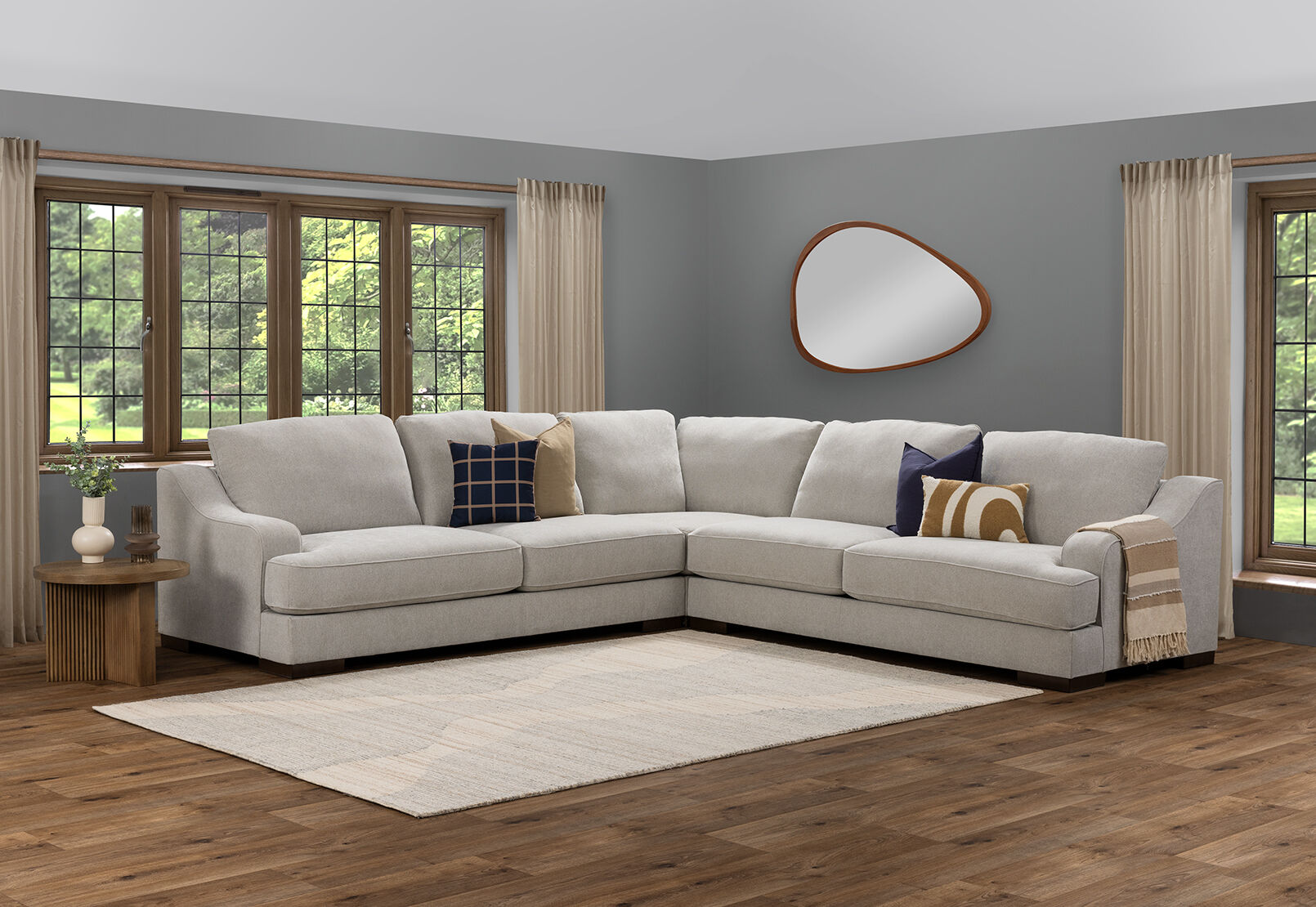 LORELEI FABRIC - Corner Lounge LORELEI FABRIC