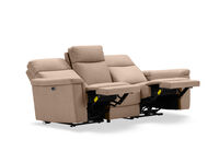 SERGIO FABRIC - 3 Seater with 2 inbuilt Electric Recliners SERGIO FABRIC