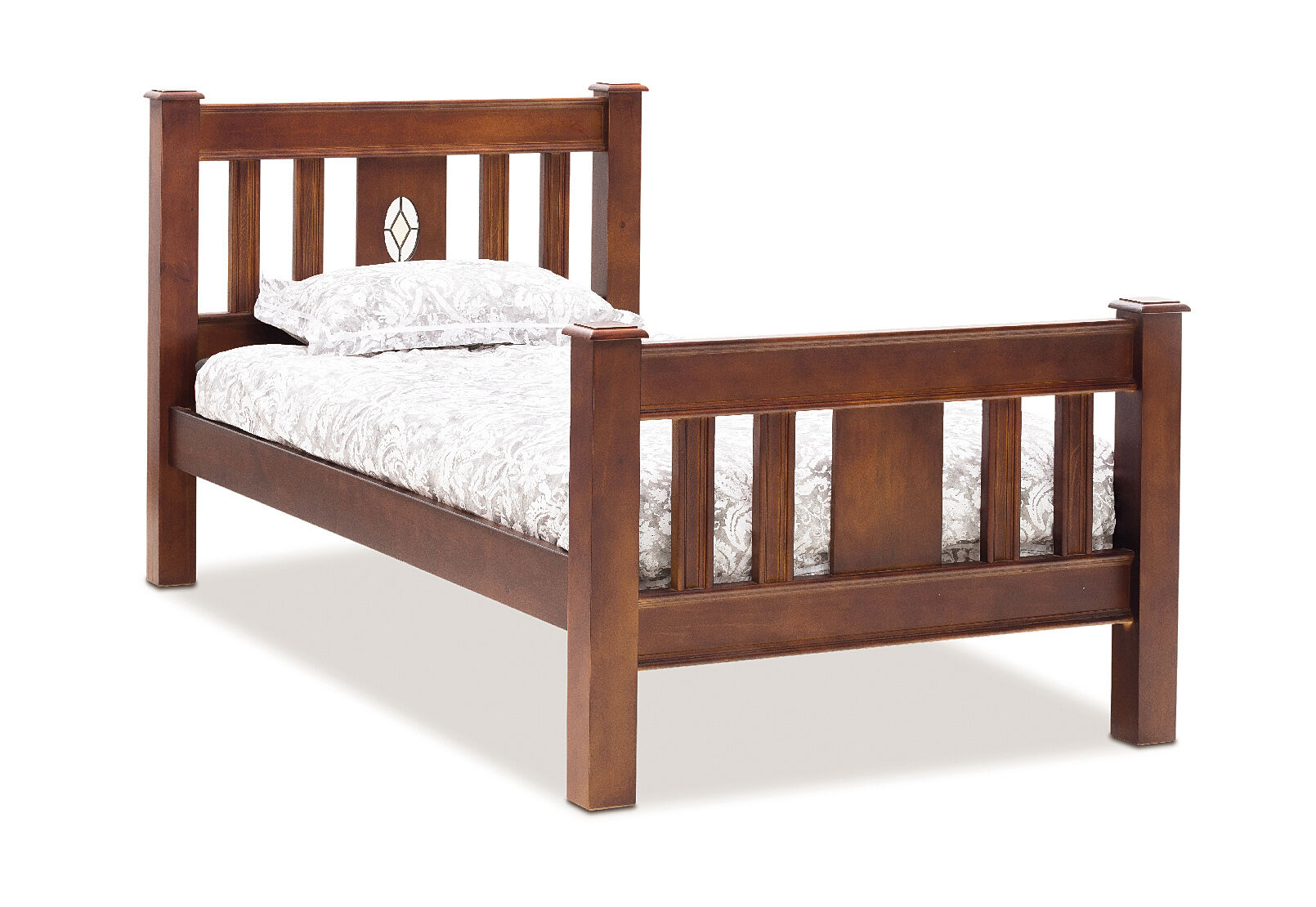 DARK CIGAR TULLY Jumbo Single Bed