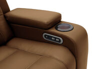 SENTINAL MK2 LEATHER - 5 Piece Corner with LHF Console SENTINAL MK2 LEATHER
