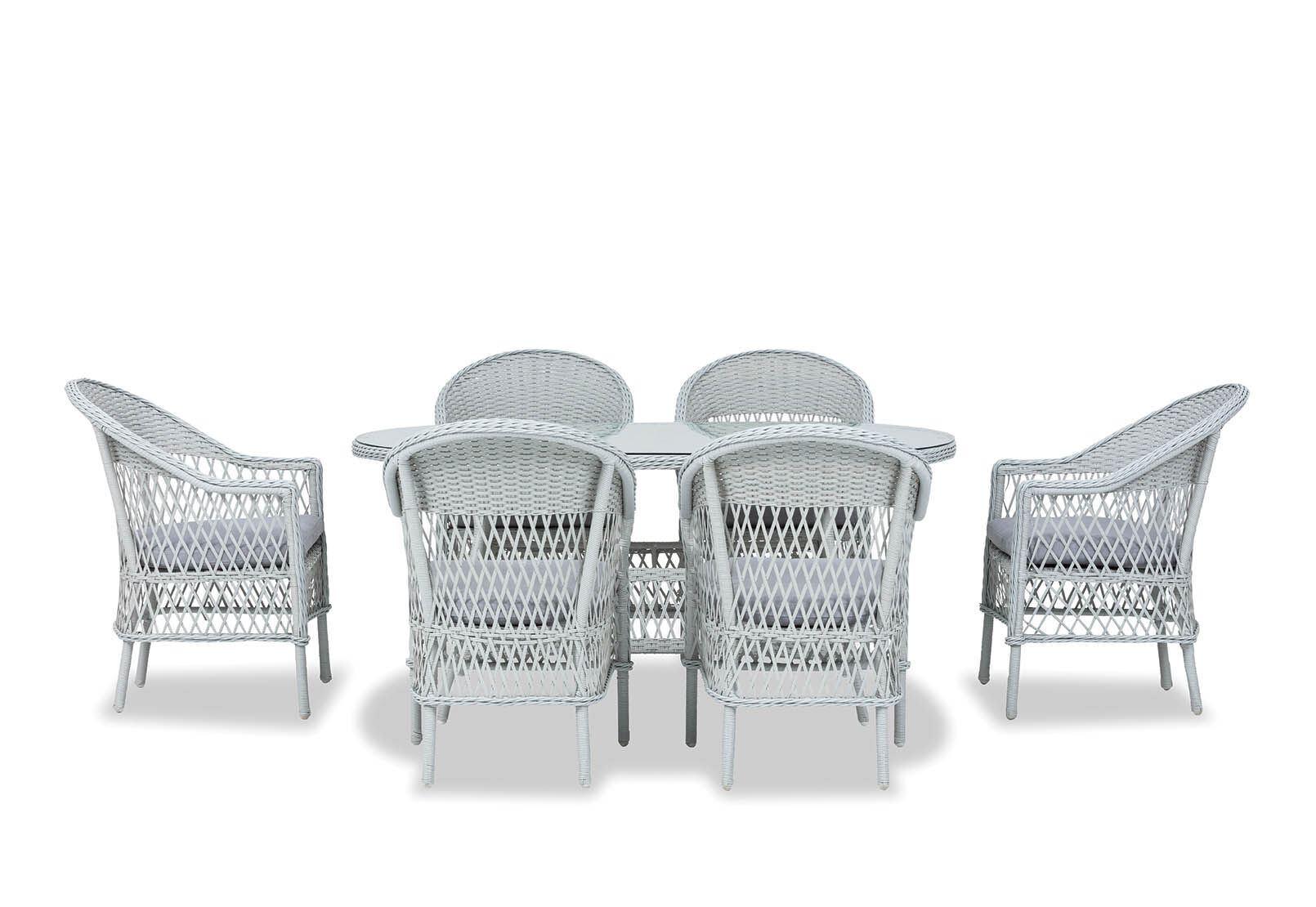 JULIA - 7 Piece Outdoor Dining Setting JULIA