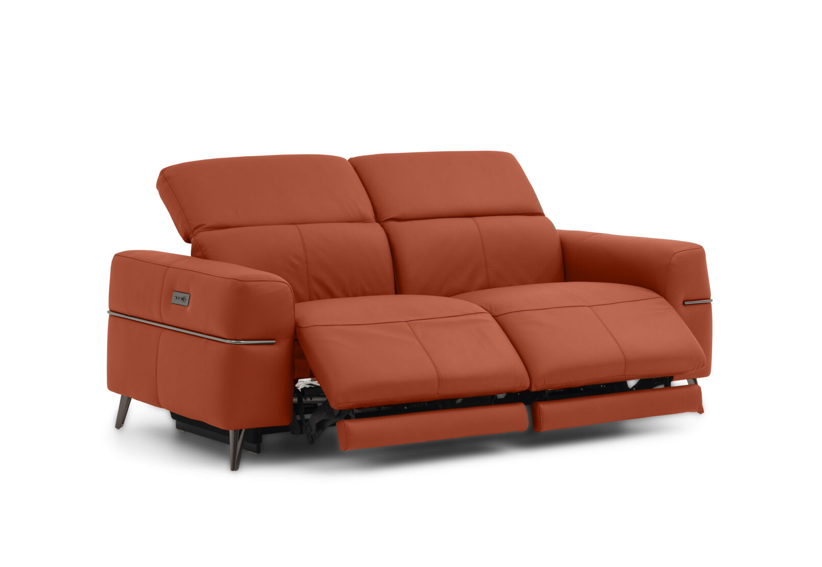 SERAFINI LEATHER - 2.5 Seater with Inbuilt Electric Recliners SERAFINI LEATHER