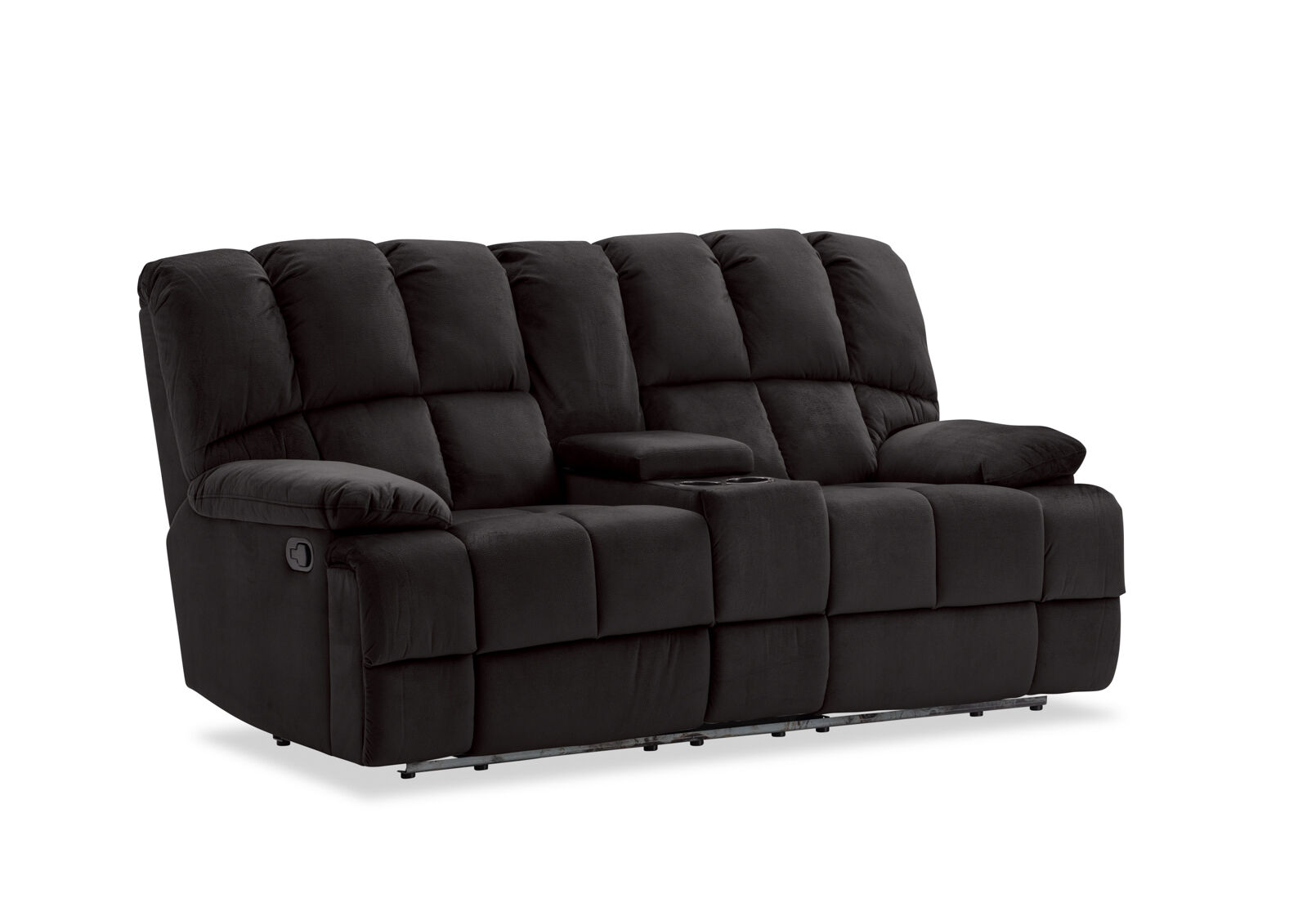 LEBRON FABRIC - 2 Seater with Recliners and Console LEBRON FABRIC