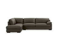 CANDACE LEATHER - Corner LHF Chaise CANDACE LEATHER