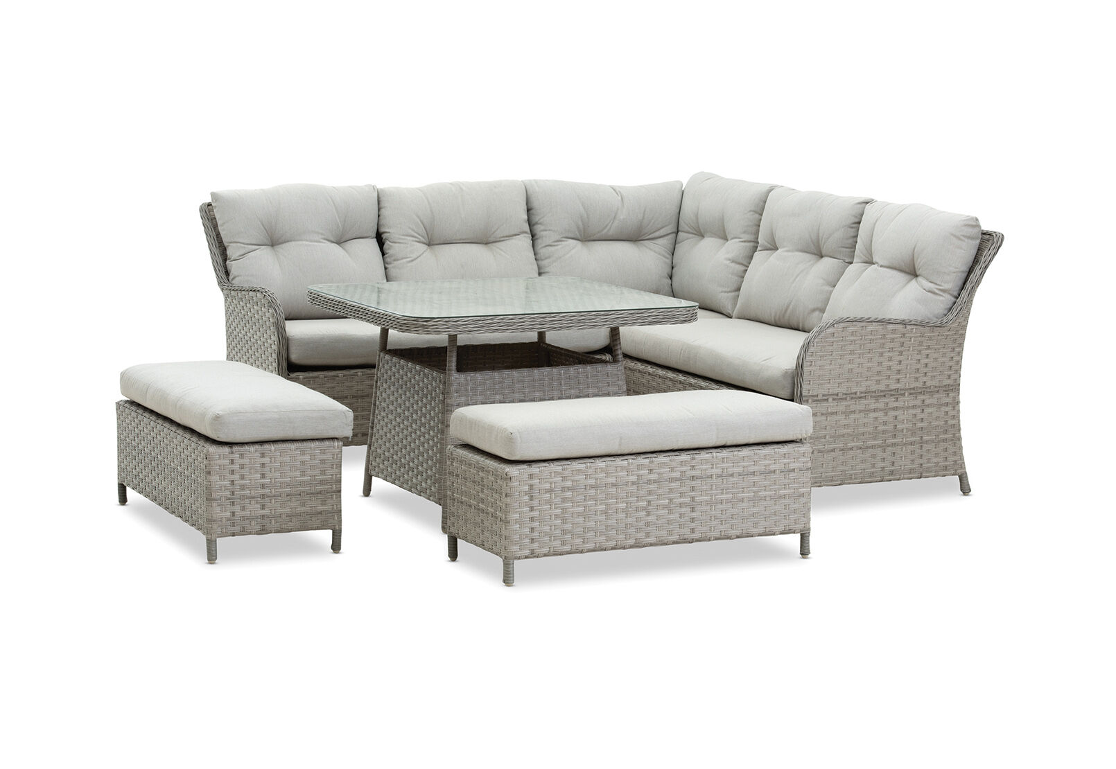 AQUATA - Outdoor Lounge Dining Setting AQUATA