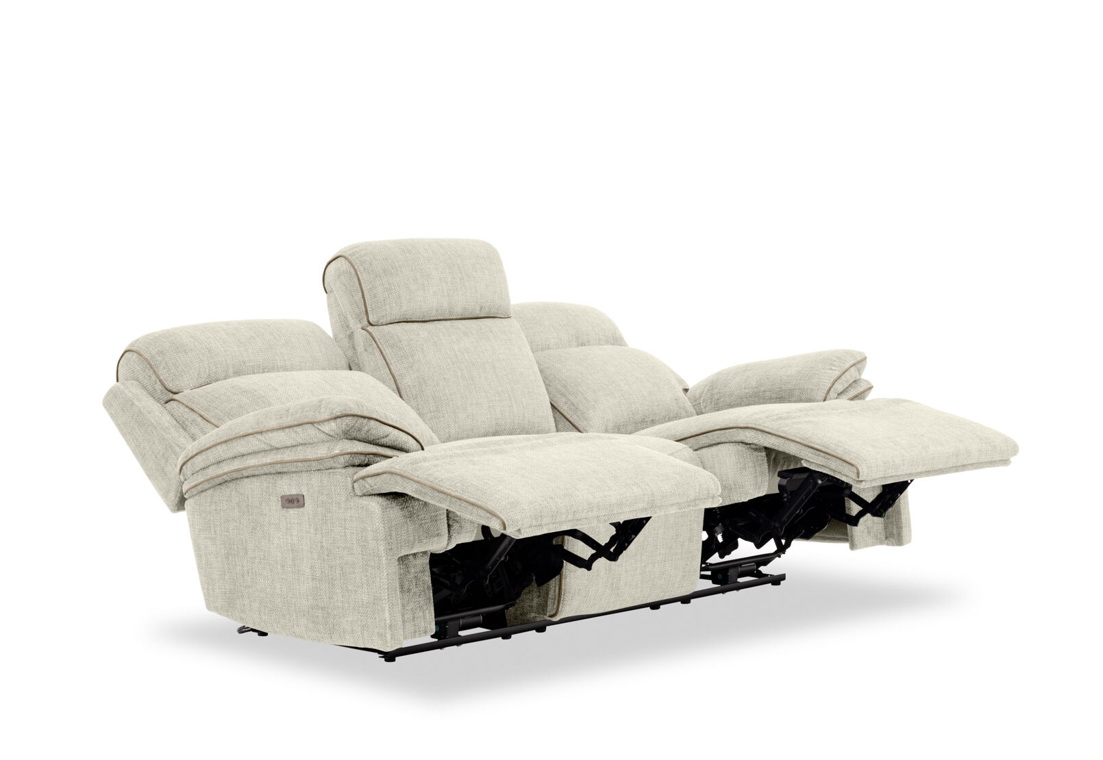 SEYMOUR FABRIC - 3 Seater Electric Recliner SEYMOUR FABRIC
