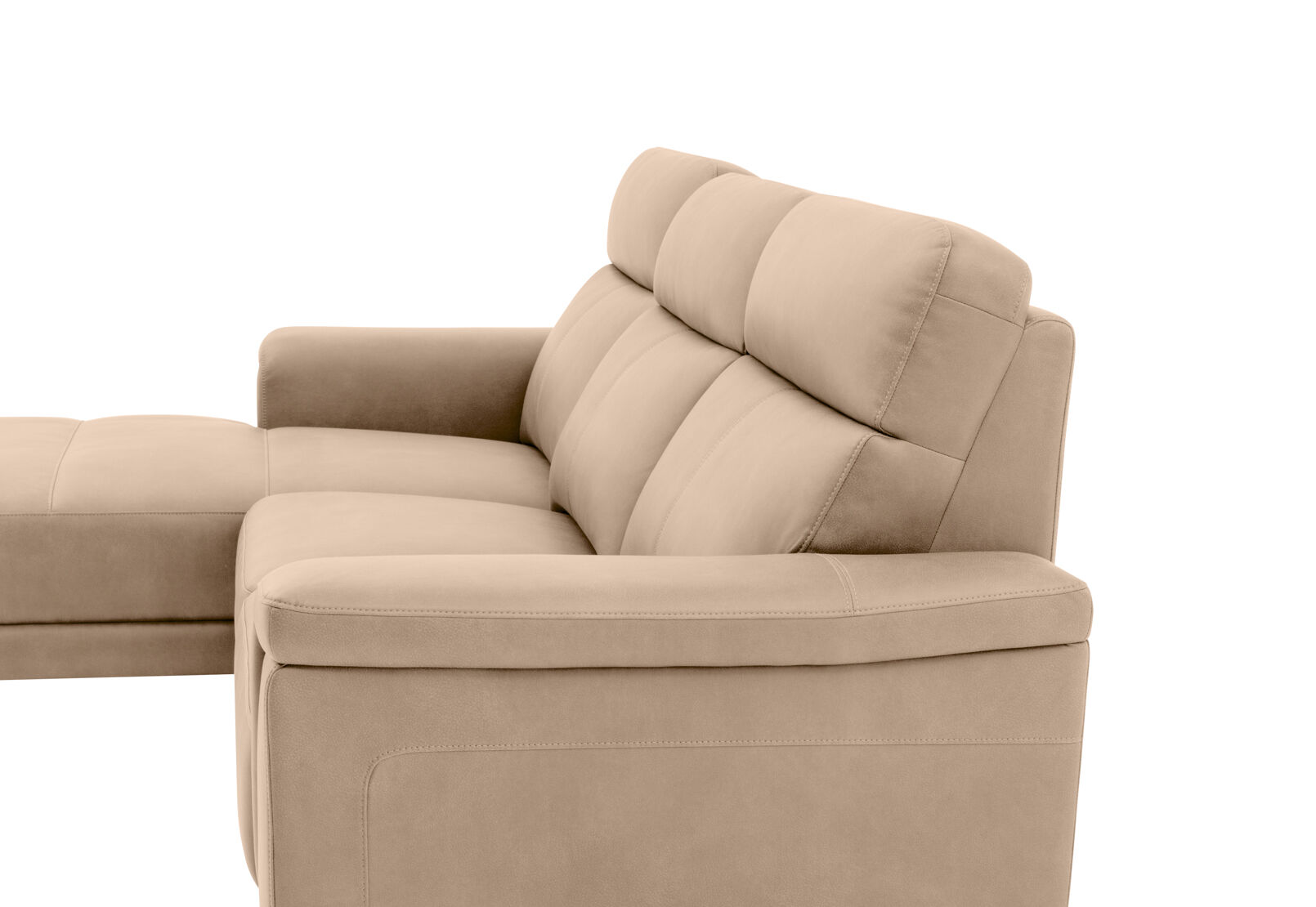 CAPEL FABRIC - 3 Seater Sofa with LHF Chaise CAPEL FABRIC