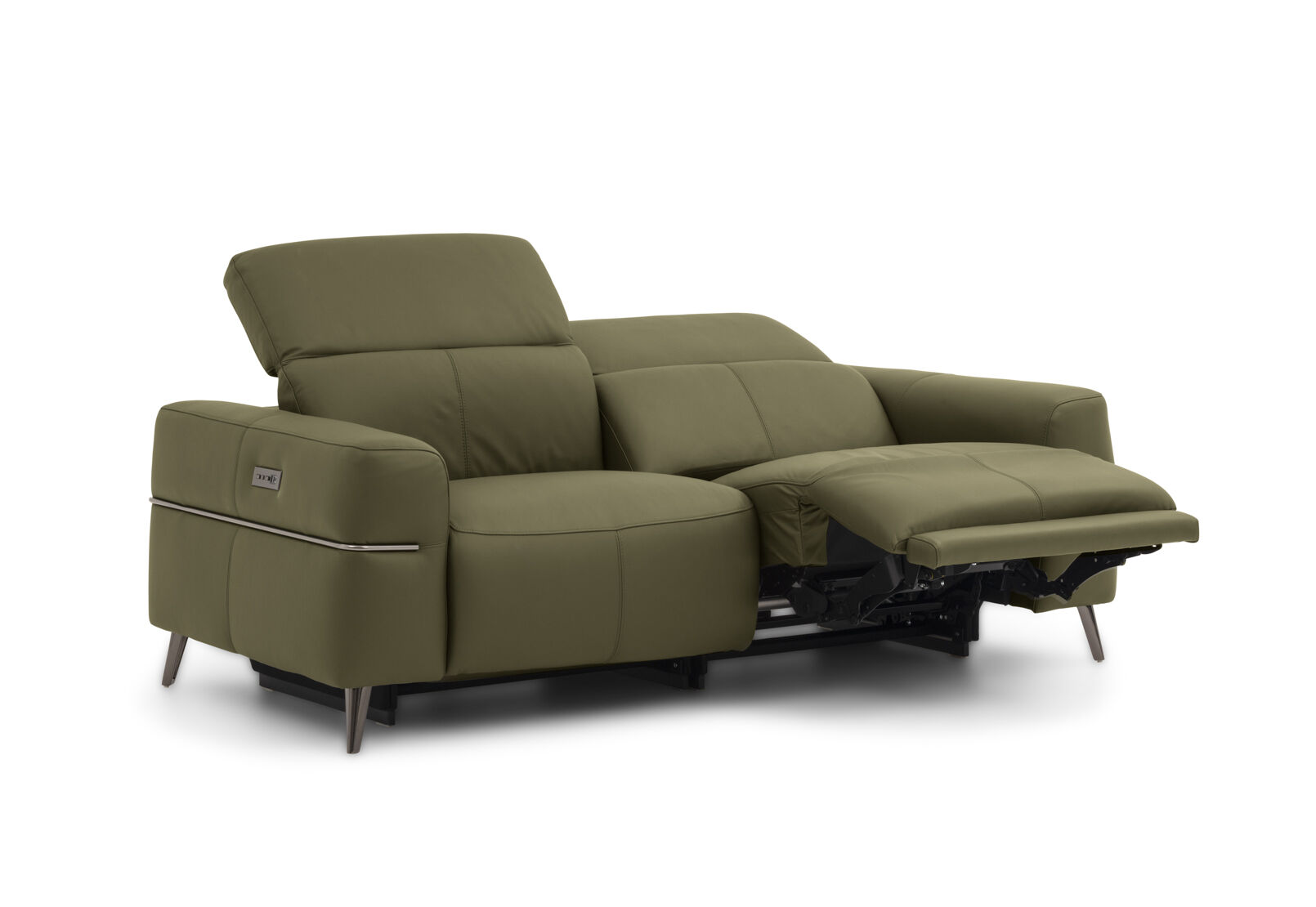 SERAFINI LEATHER - 2.5 Seater with Inbuilt Electric Recliners SERAFINI LEATHER