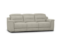 JEFFRIES FABRIC - 3 Seater Electric Recliners JEFFRIES FABRIC