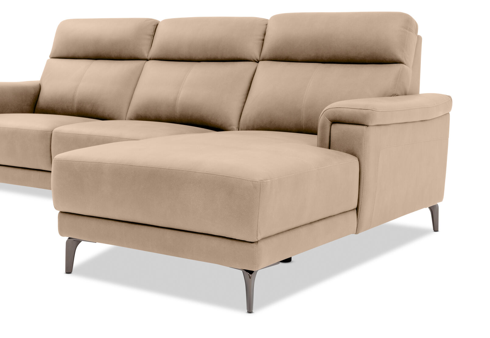 CAPEL FABRIC - 3 Seater Sofa with RHF Chaise CAPEL FABRIC